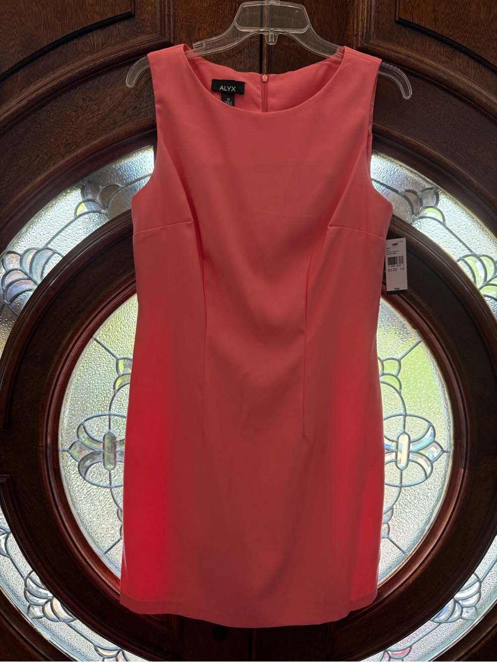 ALYX Coral Sleeveless Mini Dress